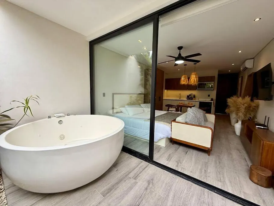 Hermoso Estudio Con Jacuzzi Privado En Tulum Ir26 0*,